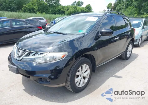 2012 Nissan Murano Sl из США, поврежденный, VIN JN8AZ1MW1CW211230